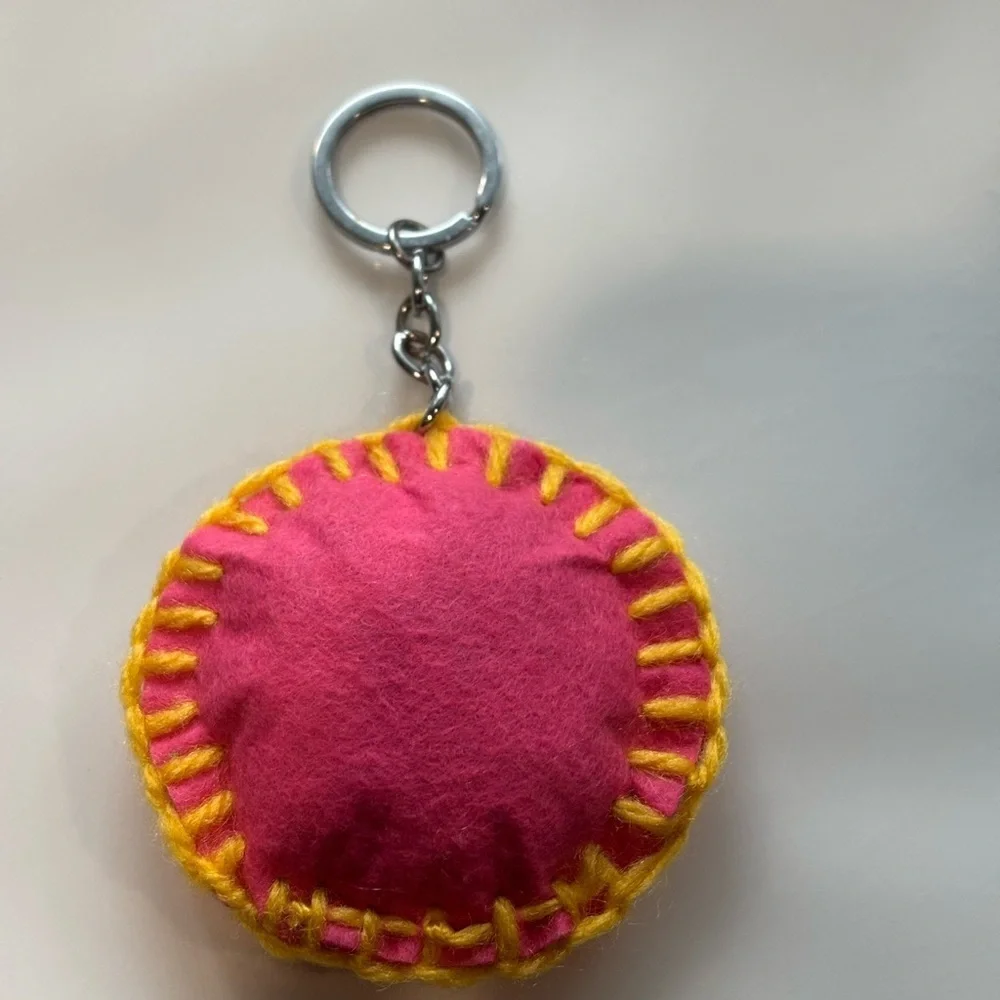 Colorful Candle Keychain